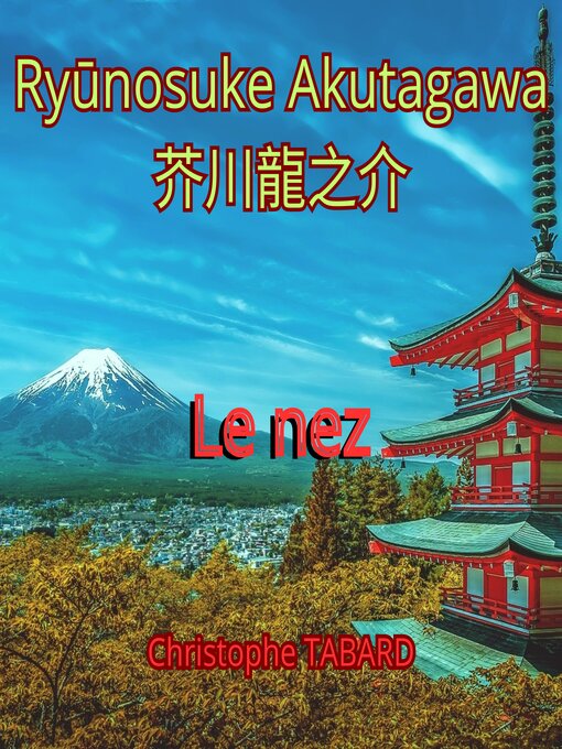 Cover image for Le nez